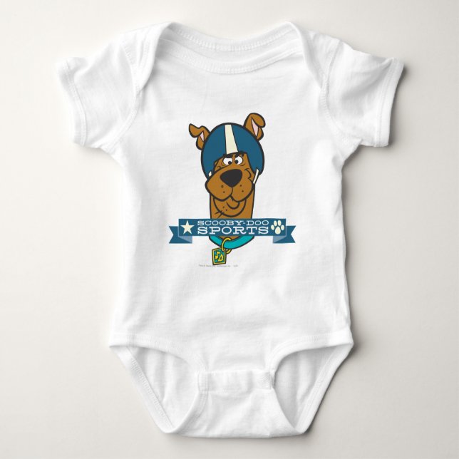 Body Para Bebê Esportes Scooby-Doo (Frente)