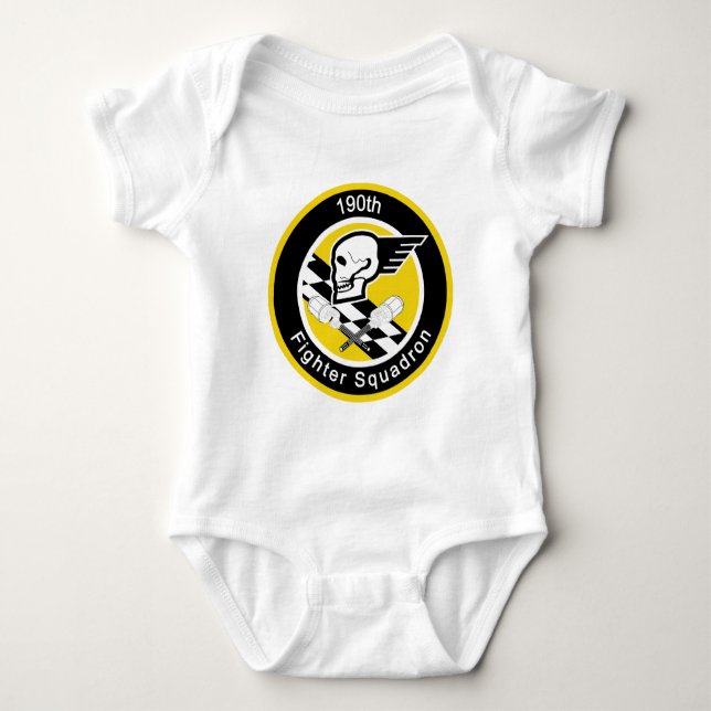 Body Para Bebê Esquadrão 190º de Combate (Frente)