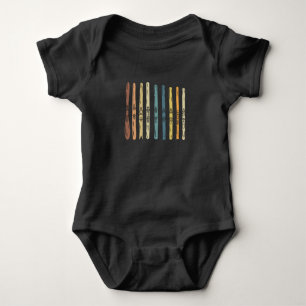 Body Para Bebê Esqui - Coleção de pranchas de esqui
