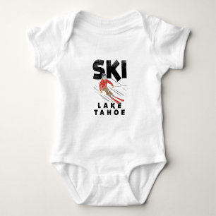 Body Para Bebê Esqui - Lago Ski Tahoe