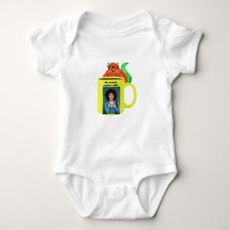 Body Para Bebê Esquilo Travesso #340 Bebê Café