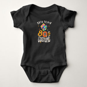 Body Para Bebê Esta é a minha fantasia dos anos 80