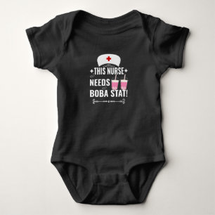 Body Para Bebê Esta enfermeira precisa de Bobby Stat!