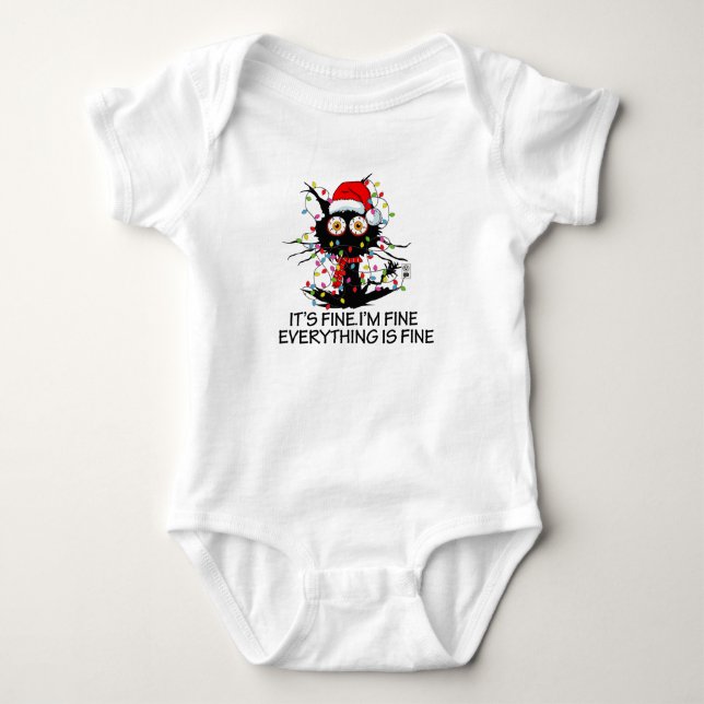 Body Para Bebê Está Tudo Bem! Bodysuit de Bebê (Frente)