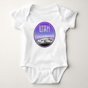 Body Para Bebê Estado de Utah para Timpanogos