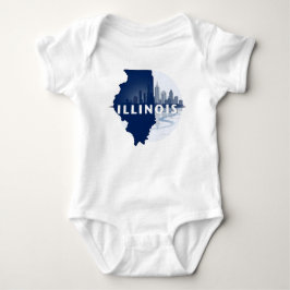 Body Para Bebê Estados Unidos da América do Illinois