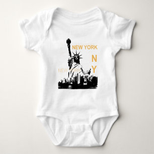 Body Para Bebê Estátua da liberdade de New York
