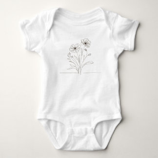 Body Para Bebê Este macacão de bebê adorável