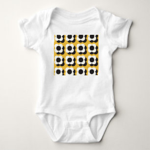 Body Para Bebê Estilo escandinavo, padrão de colheita floral