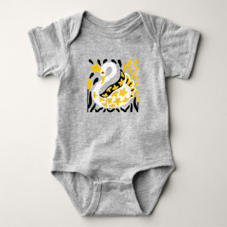 Body Para Bebê Estilo Russo Fada Fale Cobra Real Cisne