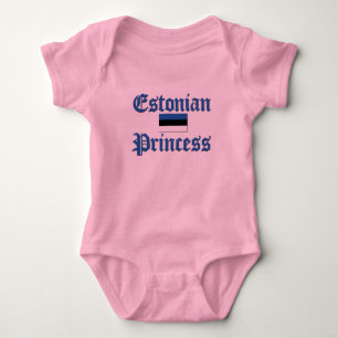 Body Para Bebê Estoniano Princesa