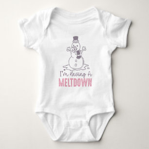 Body Para Bebê Estou tendo um colapso - Design engraçado de bonec