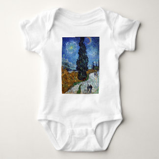 Body Para Bebê Estrada secundária Provence do impressão da arte