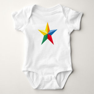 BODY PARA BEBÊ ESTRELA BRILHANTE