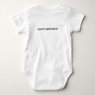 Body Para Bebê "Estrela de Aniversário: Celebrar em Estilo"