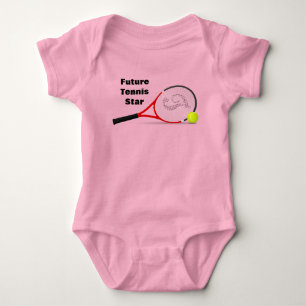Body Para Bebê Estrela de tênis futura