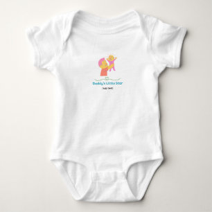 Body Para Bebê Estrela do Papai - Pai e Bebê Fofos
