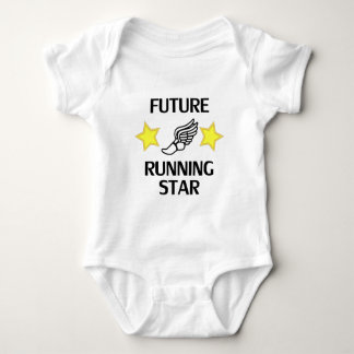 Body Para Bebê Estrela Running futura