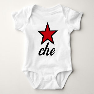 Body Para Bebê Estrela vermelha Che Guevara!