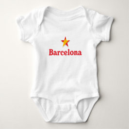 Body Para Bebê Estrelas da Espanha – Barcelona