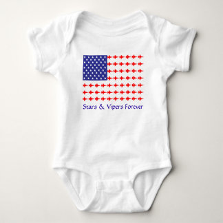 Body Para Bebê Estrelas & víboras do bebê para sempre uma parte