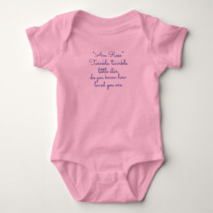 Body Para Bebê Estrelinha brilhante bebezinho
