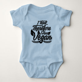 Body Para Bebê Eu Acho, Por Isso Sou Vegan