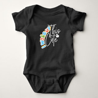 Body Para Bebê Eu Acordei Este Bonito Presente De Bebê Para Chá d