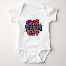 Body Para Bebê Eu amo a China