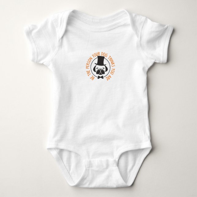 Body Para Bebê eu amo cachorro (Frente)