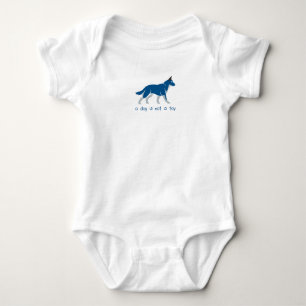 Body Para Bebê eu amo cachorro
