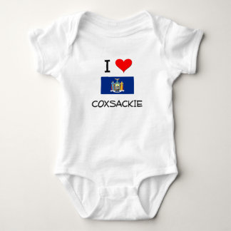 Body Para Bebê Eu amo Coxsackie New York
