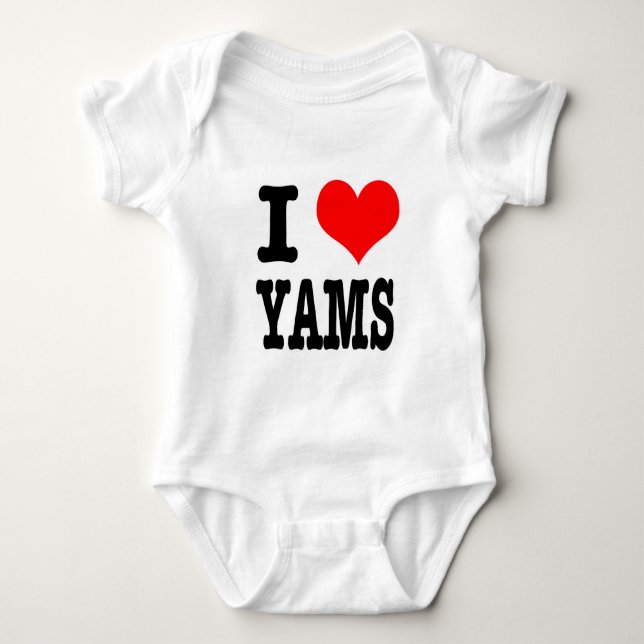 BODY PARA BEBÊ EU AMO INHAMES (Frente)