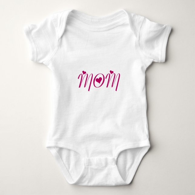 Body Para Bebê Eu Amo Mamãe (Frente)