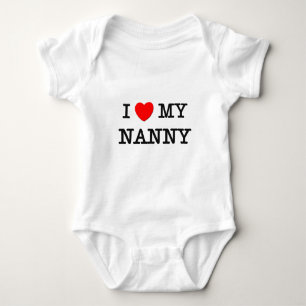 Body Para Bebê Eu amo meu BABY-SITTER