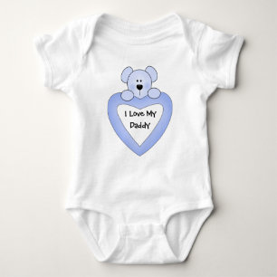 Body Para Bebê Eu amo meu bebê do pai