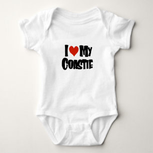 Body Para Bebê Eu amo meu Coastie