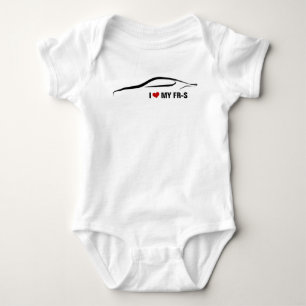 Body Para Bebê Eu amo meu FR-S