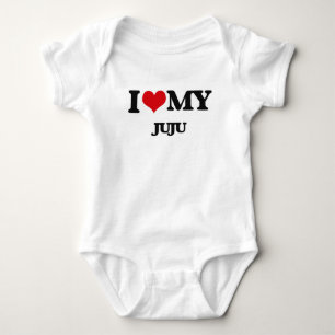 Body Para Bebê Eu amo meu JUJU