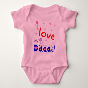 Body Para Bebê Eu amo meu Pai