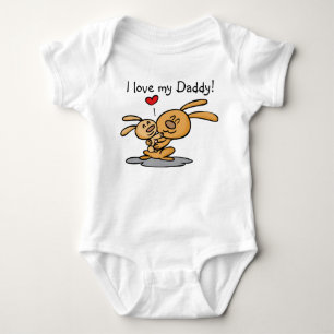 Body Para Bebê Eu amo meu pai!