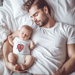 Body Para Bebê Eu Amo Meu Pai