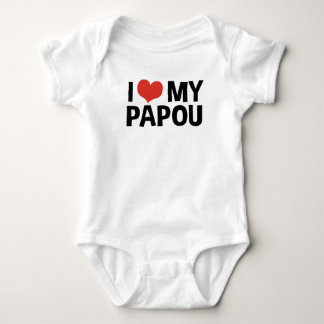 Body Para Bebê Eu Amo Meu Papou