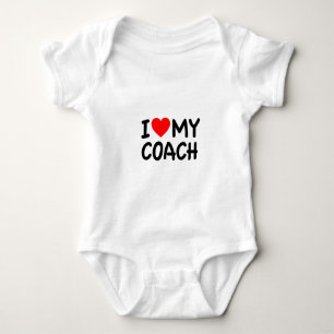 Body Para Bebê Eu amo meu treinador