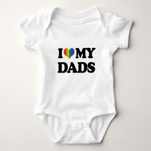 Body Para Bebê Eu amo meus pais