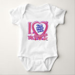 Body Para Bebê Eu amo meus rosa do vovô/roxo - foto<br><div class="desc">Eu amo meus rosa/roxo do vovô - a foto adiciona sua foto favorita a este design do t-shirt!</div>