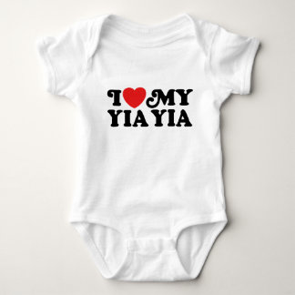 Body Para Bebê Eu Amo Minha Yia Yia