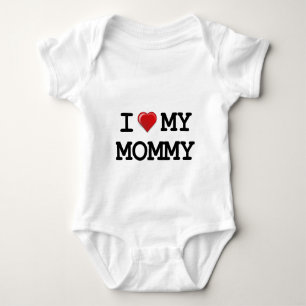 Body Para Bebê Eu amo minhas mamães