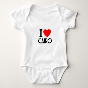 Body Para Bebê Eu amo o Cairo