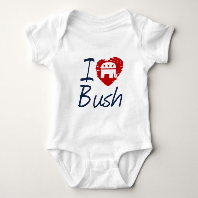 BODY PARA BEBÊ EU AMO O ESBOÇO DE BUSH - .PNG (Frente)